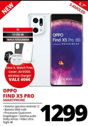 Comet Oppo Find X5 Pro Smartphone offerta