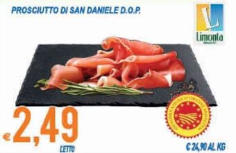 MD Discount Prosciutto di San Daniele D.O.P. offerta
