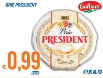 MD Discount Galbani Brie President offerta