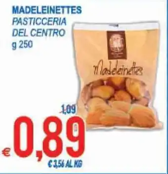 MD Discount Pasticceria Del Centro Madeleinettes 250g offerta
