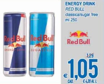 MD Discount Red Bull Energy Drink 250 ml offerta