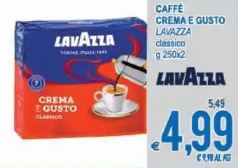 MD Discount Lavazza Caffè Crema e Gusto 2 x 250g offerta