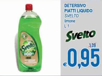 MD Discount Svelto Detersivo Piatti Liquido 1l offerta