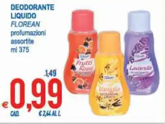MD Discount Florean Deodorante Liquido 375 ml offerta