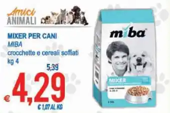 MD Discount Miba Mixer per Cani 4kg offerta
