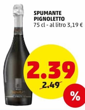 Spumante Pignoletto 75 cl