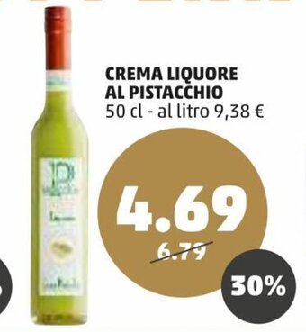 PENNY Crema Liquore Al Pistacchio 50 cl offerta