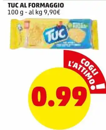 PENNY Tuc Al Formaggio 100g offerta