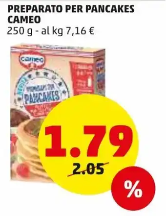 PENNY Cameo Preparato per Pancakes 250g offerta