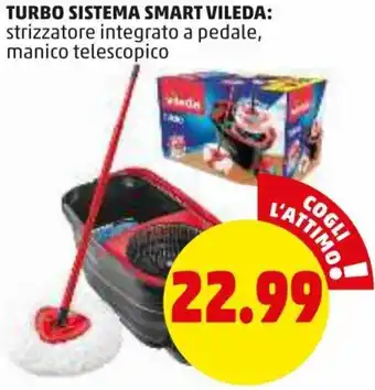 PENNY Vileda Turbo Sistema Smart offerta