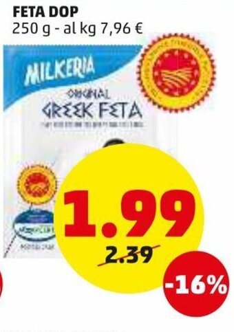 PENNY Feta DOP 250g offerta