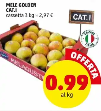 PENNY Mele Golden Cat.I 3kg offerta