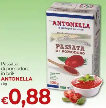 Supermercati Nonna Isa Antonella Passata di Pomodoro in brik 1kg offerta