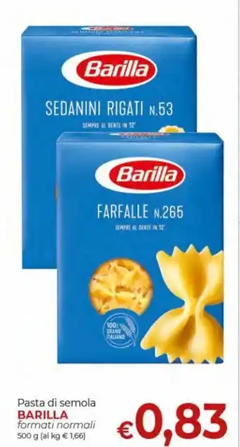 Supermercati Nonna Isa Barilla Pasta di Semola 500g offerta