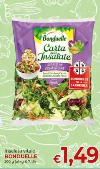 Supermercati Nonna Isa Bonduelle Insalata vitale 200g offerta
