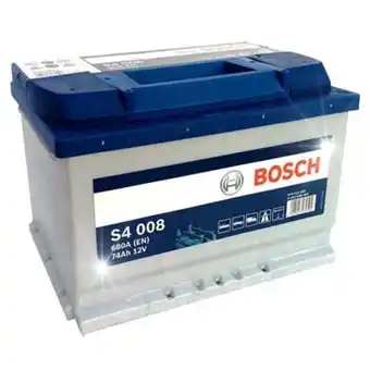 Ottimax Batteria auto bosch, s4-74 ah, spunto 680 a, polarità dx offerta