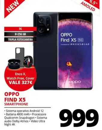 Comet Oppo Find X5 Smartphone offerta