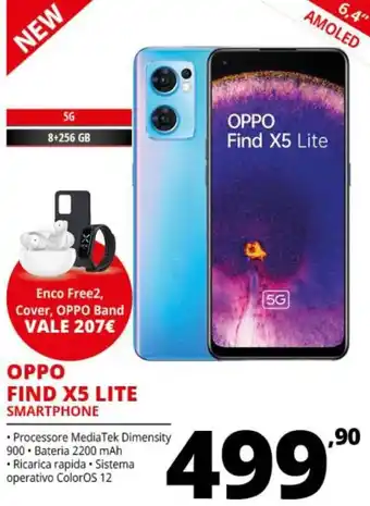 Comet Oppo Find X5 Lite Smartphone offerta