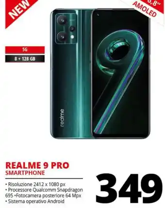 Comet Realme 9 Pro Smartphone offerta