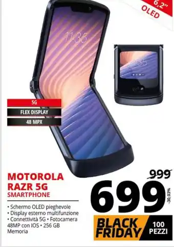 Comet Motorola Razr 5G Smartphone offerta
