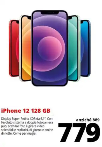 Comet Apple iPhone 12 128 GB offerta