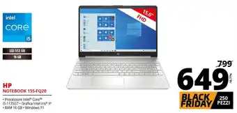 hp Notebook 15S-FQ20