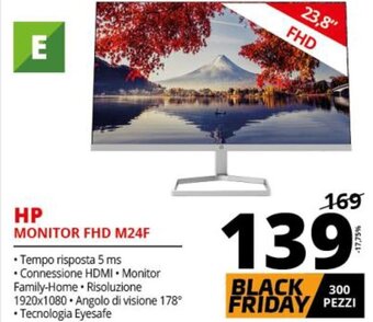 Comet hp Monitor FHD M24F offerta
