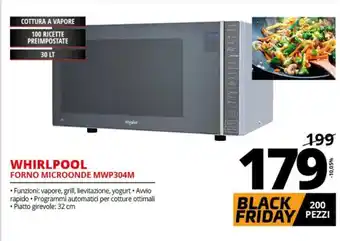 Comet Whirlpool Forno Microonde MWP304M offerta