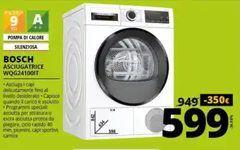 Comet Bosch Asciugatrice WQG24100IT offerta