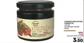 Conad Superstore Iannotta Confettura Extra 200g offerta