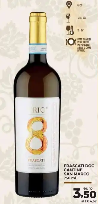 Conad Superstore San Marco Frascati DOC Cantine 750 ml offerta
