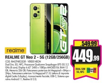 Realme GT Neo 2 - 5G (12GB/256GB)