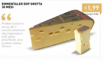 Prezzemolo e Vitale Emmentaler DOP Grotta 30 Mesi offerta