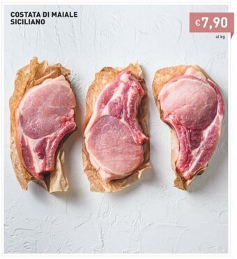 Prezzemolo e Vitale Costata Di Maiale Siciliano offerta