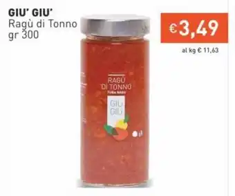 Prezzemolo e Vitale Ragù Di Tonno gr 300 offerta