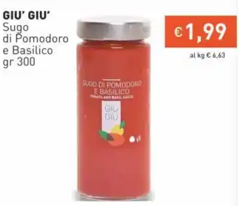 Prezzemolo e Vitale Sugo Di Pomodoro E Basilico gr 300 offerta