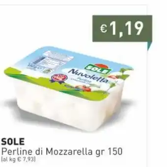 Prezzemolo e Vitale Sole Perline Di Mozarella gr 150 offerta