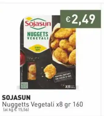 Prezzemolo e Vitale Sojasun Nuggets Vegetali x8 gr 160 offerta