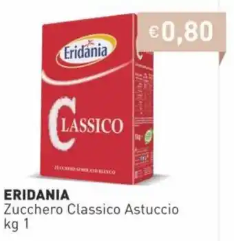 Prezzemolo e Vitale Eridania Zucchero Classico Astuccio 1kg offerta