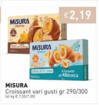 Prezzemolo e Vitale Misura Croissant Vari gusti gr 290/300 offerta