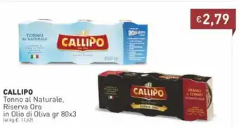 Prezzemolo e Vitale Callipo Tonno Al Naturale offerta