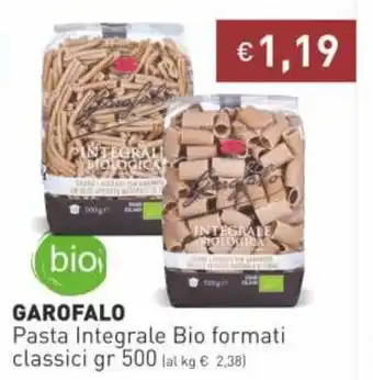 Prezzemolo e Vitale Garofalo Pasta Integrale Bio Formati offerta