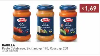 Barilla Pesto Calbrese
