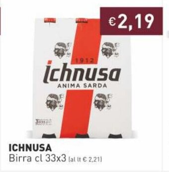 Prezzemolo e Vitale Ichnusa Birra cl 33x3 offerta