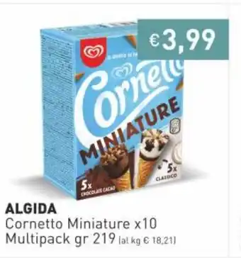 Prezzemolo e Vitale Algida Cornetto Miniature x10 offerta
