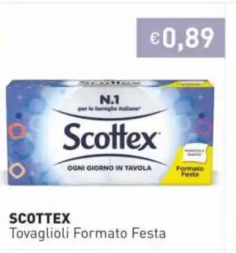 Prezzemolo e Vitale Scottex Tovaglioli Formato Festa offerta