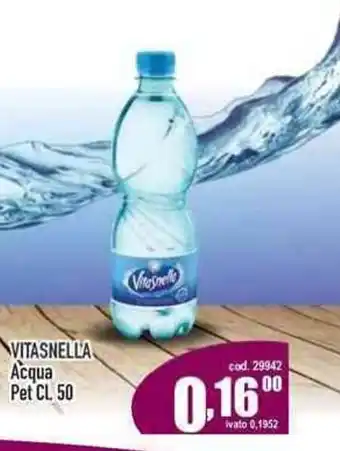 Vitasnella Acqua Pet 50 cl.