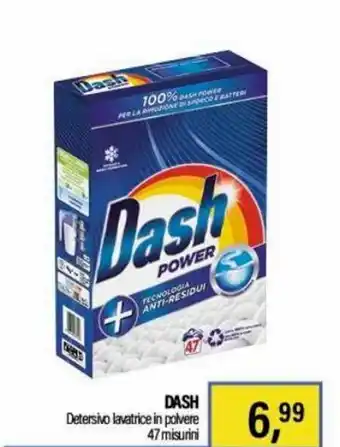Lillapois Dash Detersivo lavatrice in polvere 47 misurini offerta