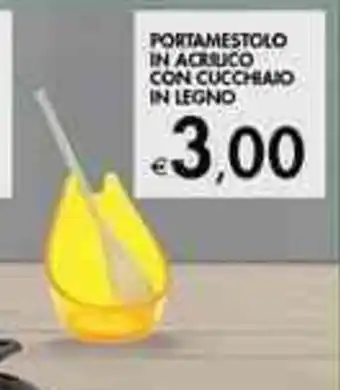 Bennet Portamestolo in Acruco con Cucchiaio in Legno offerta