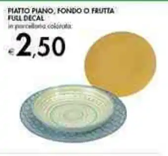 Bennet Full Decal Fiatto Piano, Fondo o Frutta offerta